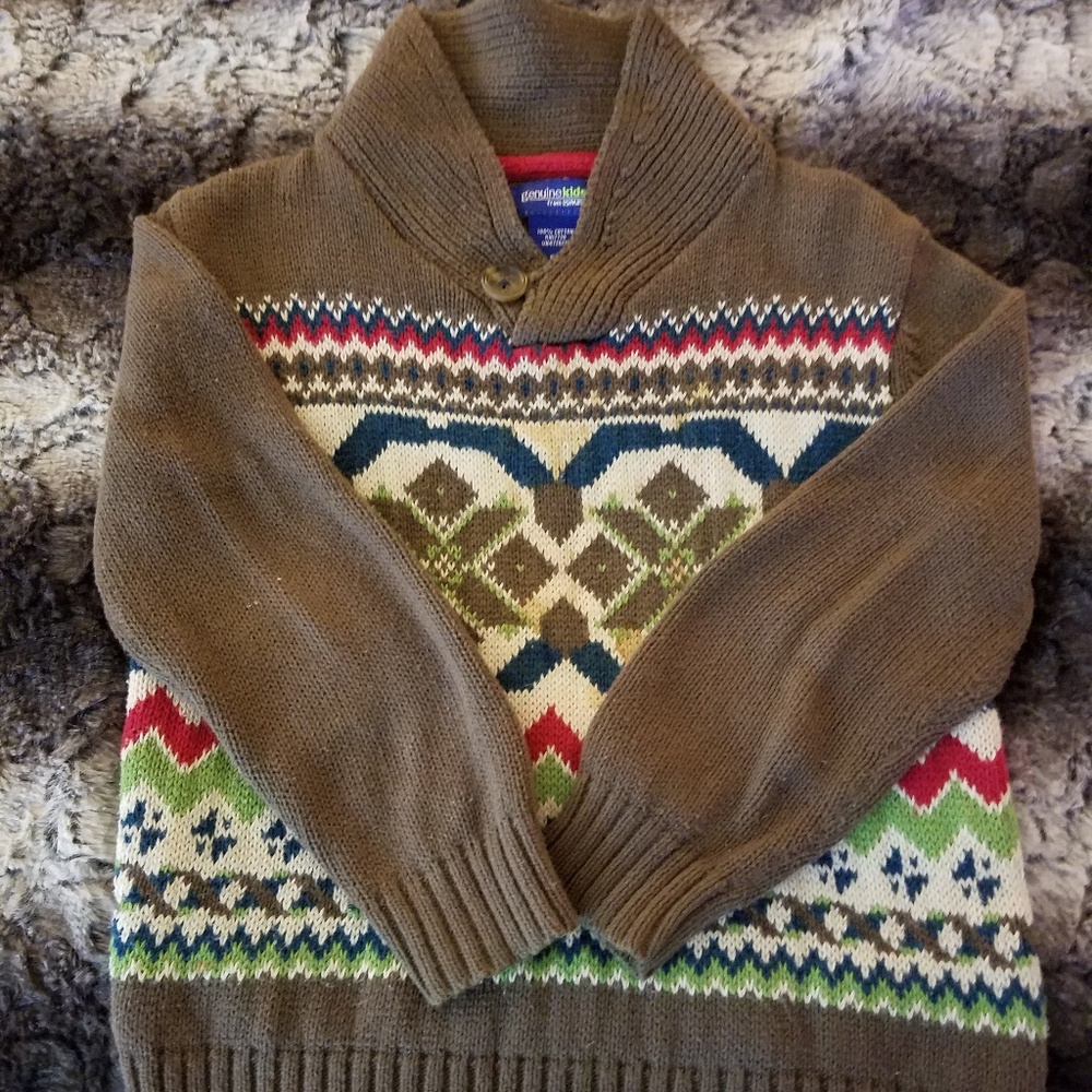 Cute little boys sweater